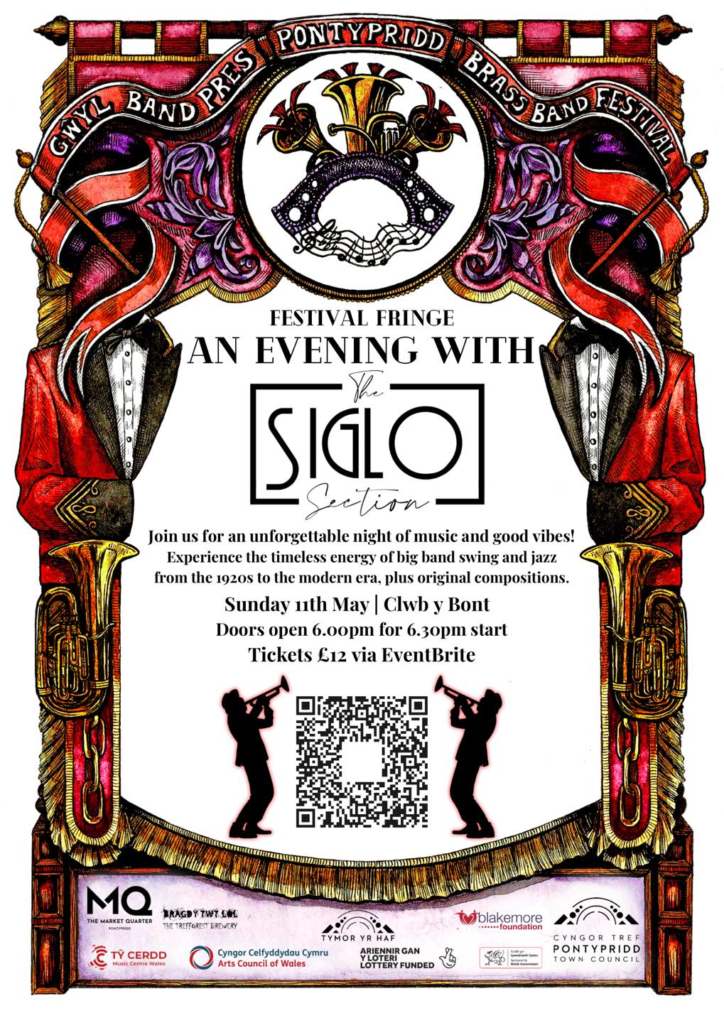 Pontypridd Brass Band Festival - The Siglo Section - 11 May 2025 @ 18.00