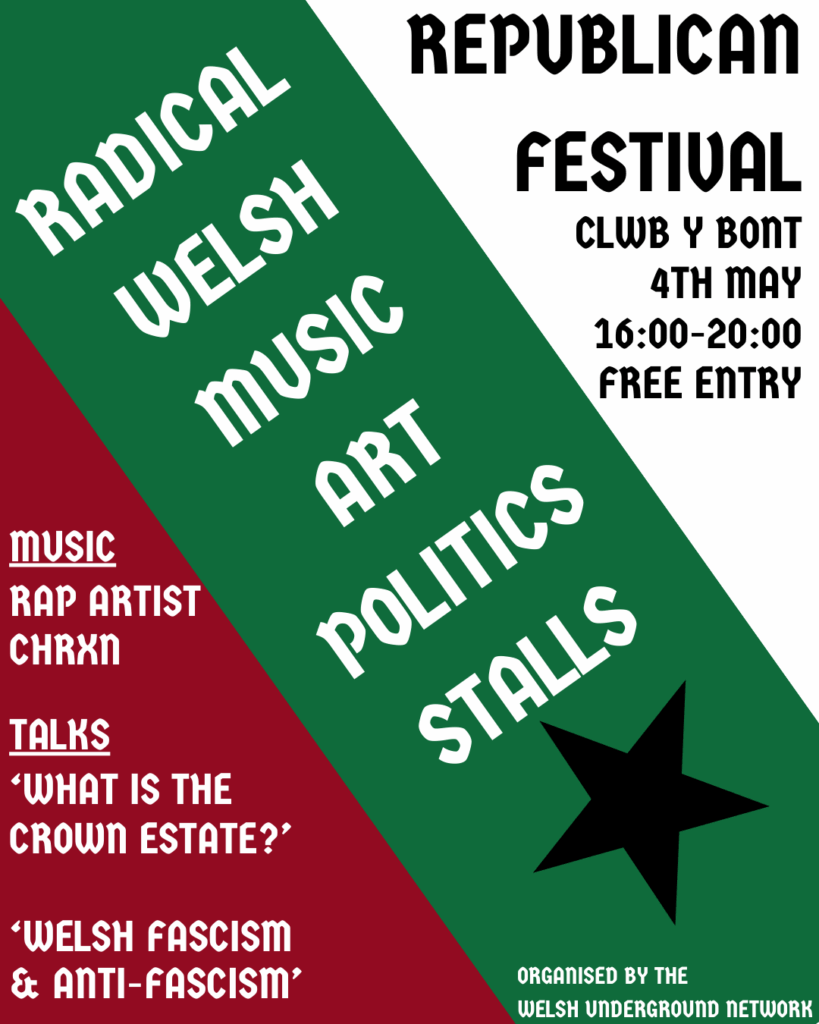 Republican Festival - 4 May 2025 @ 1600 - 20:00 - FREE EVENT / AM DDIM